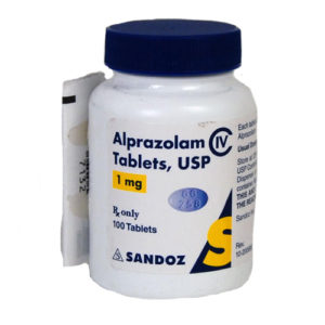Benzodiazepine: Alprazolam Sandoz 1 mg
