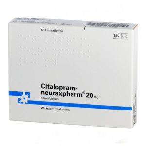 Citalopram Neuraxpharm 20 mg