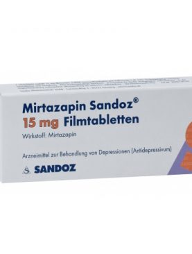 Mirtazapin Sandoz 15 mg 100 Tabletten