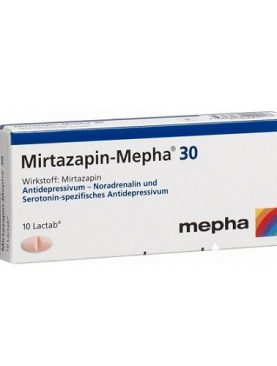 Mirtazapin Mepha 30 mg 100 Tabletten