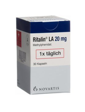 Ritalin LA 20 mg 60 Kapseln